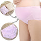 2pcs High Waist Belly Support - Pregnant Women Seamless Underwear - Soft Panties Cotton - Adjustable (5Z2)