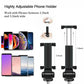 3 In 1 Portable BT Selfie Stick Remote Control Foldable Mini Tripod Extendable Monopod For Phone Photo Shooting Live Holder (RS)(1U50)