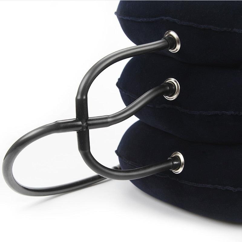 3 Layer Inflatable Air Cervical Neck Back - Pain Relief Neck Head Stretcher Pillow (D79)(6LT1)