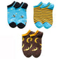 Great 3 Pairs/Set Women's Cotton Funny Ankle Socks - Print Animal Cartoon Hip hop Socks (2WH1)