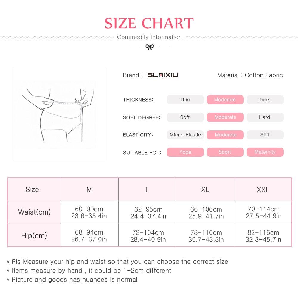 3 Pcs/Lot Cotton Maternity Underwear - Pregnancy High Waist Mother Short Panties - Women Briefs Clothing (5Z2)(7Z2)(F6)