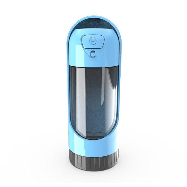 300ml Portable Pet Dog Water Bottle Drinking Bowls - Small Large Dogs Feeding Water Dispenser (6W1)(8W1)