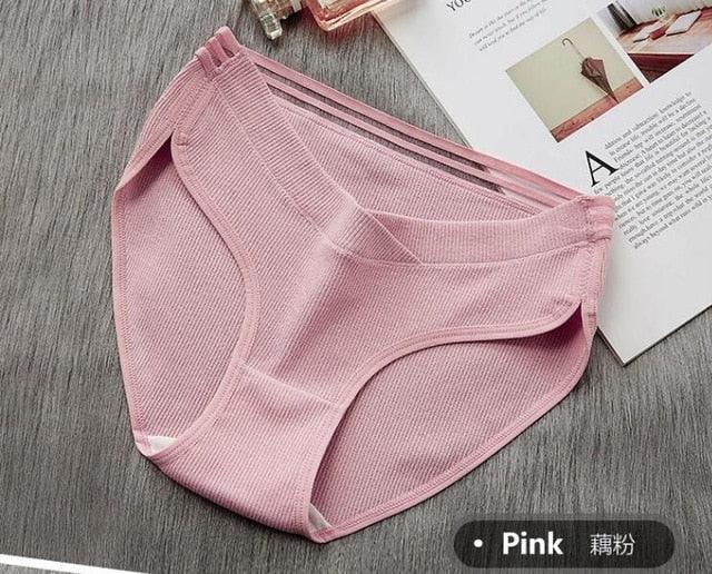 1PC Sexy Hollow Out Breathable Maternity Panties - Summer Cotton Underwear - Pregnant Women - Pregnancy Briefs (5Z2)