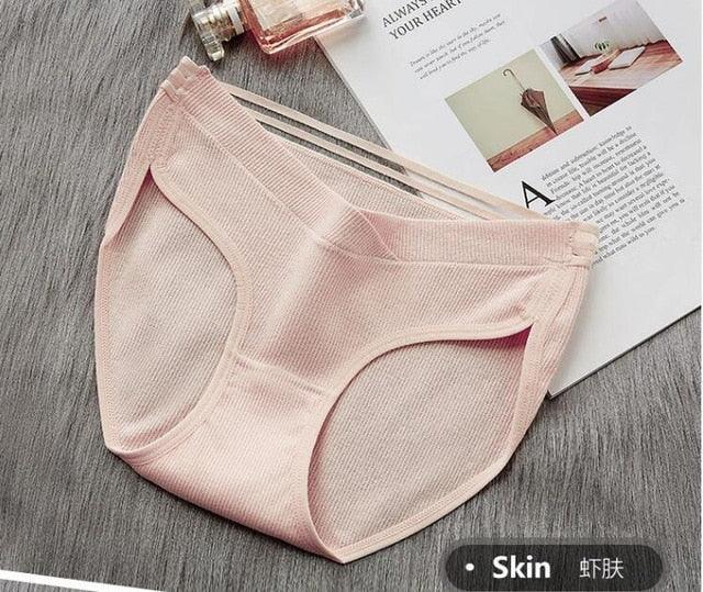 1PC Sexy Hollow Out Breathable Maternity Panties - Summer Cotton Underwear - Pregnant Women - Pregnancy Briefs (5Z2)