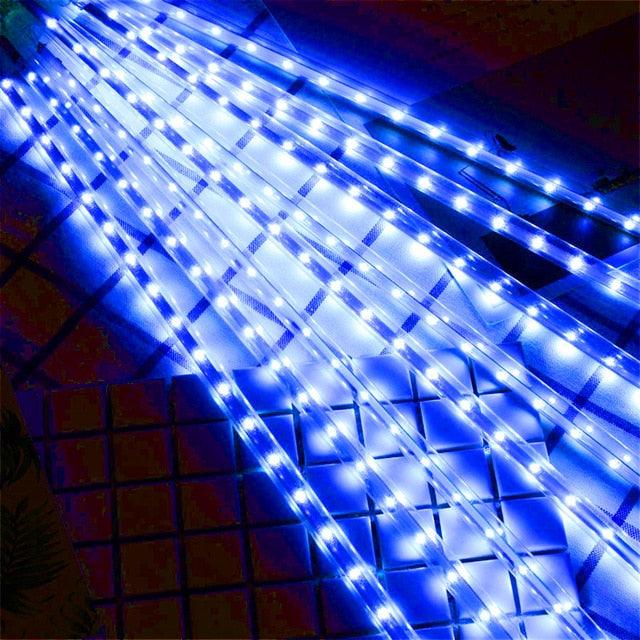30CM 50CM LED Meteor Shower Rain Lights Wedding Decoration Waterproof Light Falling String Lights (LL5)1(1U58)