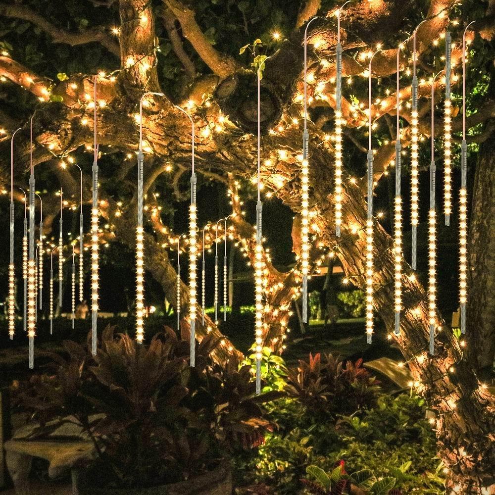 30CM 50CM LED Meteor Shower Rain Lights Wedding Decoration Waterproof Light Falling String Lights (LL5)1(1U58)