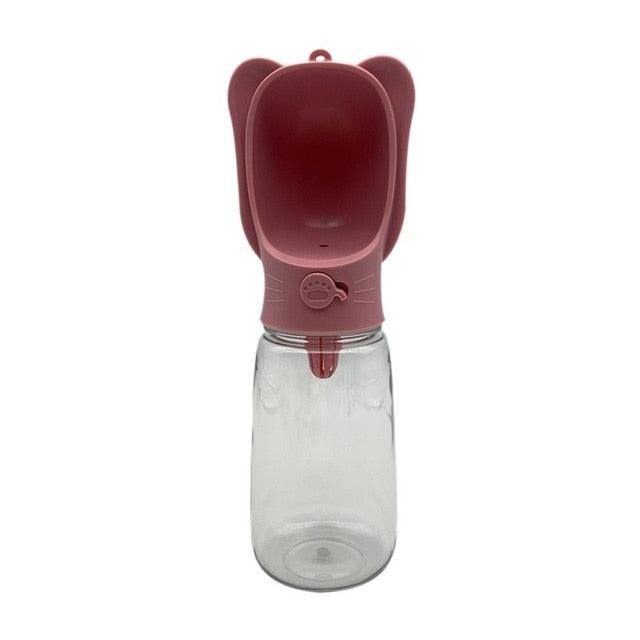 350/550ml Portable Pet Dog Water Bottle For Small Large Dogs - Travel Ears Regular Style Cat Drinking Bowl (2U71)