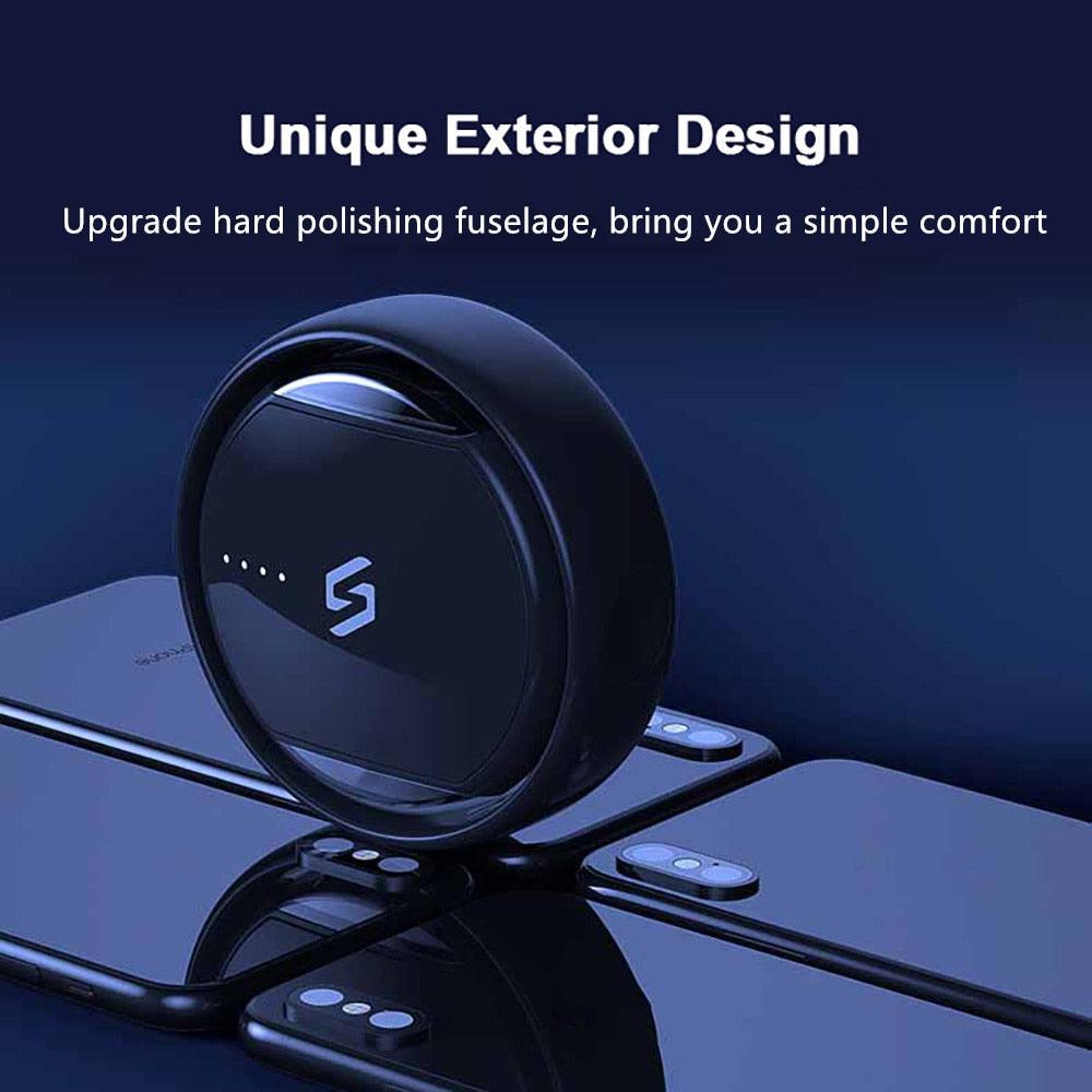 360 Degrees Rotating Wireless Headphones Bluetooth 5.0 Earphones Stereo Sports Waterproof Earbuds Headsets With Mic (D49)(AH1)((RS8)