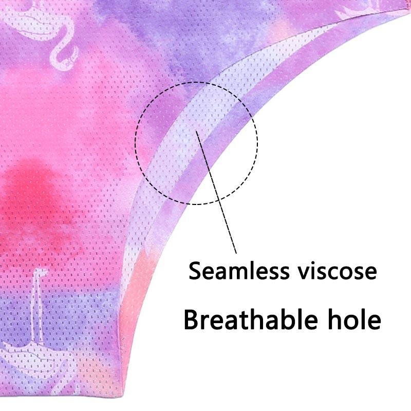 Gorgeous 3Pcs/Lot New Print Briefs Seamless Women's Panties - Sexy Female Ultra Thin Breathable Lingerie (TSP4)(TSP1)