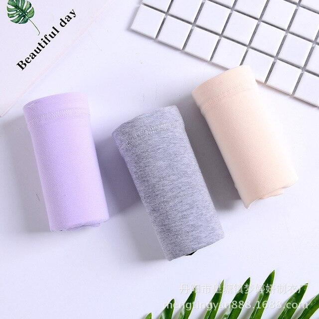 3pcs/lot Cotton Women 's High-waist Classic Briefs - Soft Abdomen care - Underwear Intimates Pregnant Panties (5Z2)(F6)