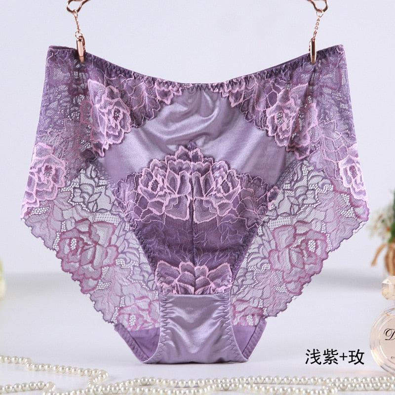 Nice 3pcs/lot High Waist Large Size Women Sexy Panties - Modal Underwear(TSP2)