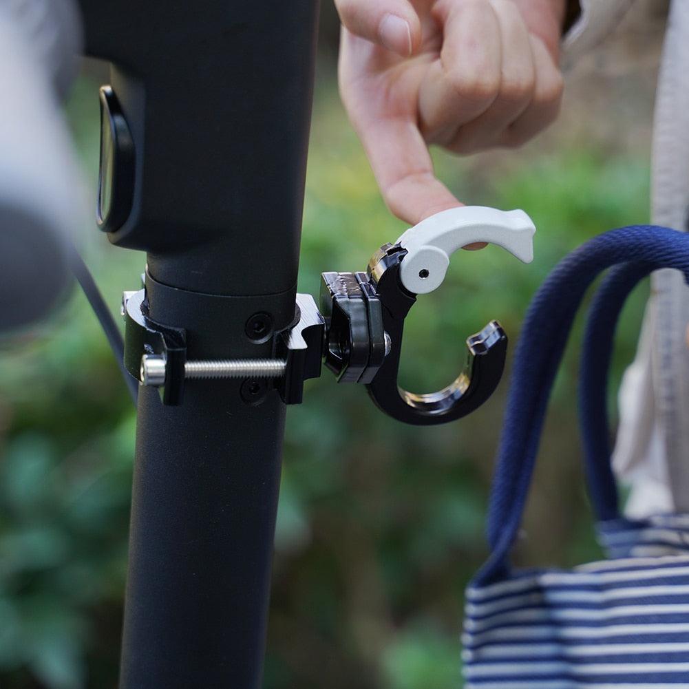 4 Types Aluminum Alloy Electric Scooter Bag Luggage Helmet Hook - Hanger with Screw (3U104)