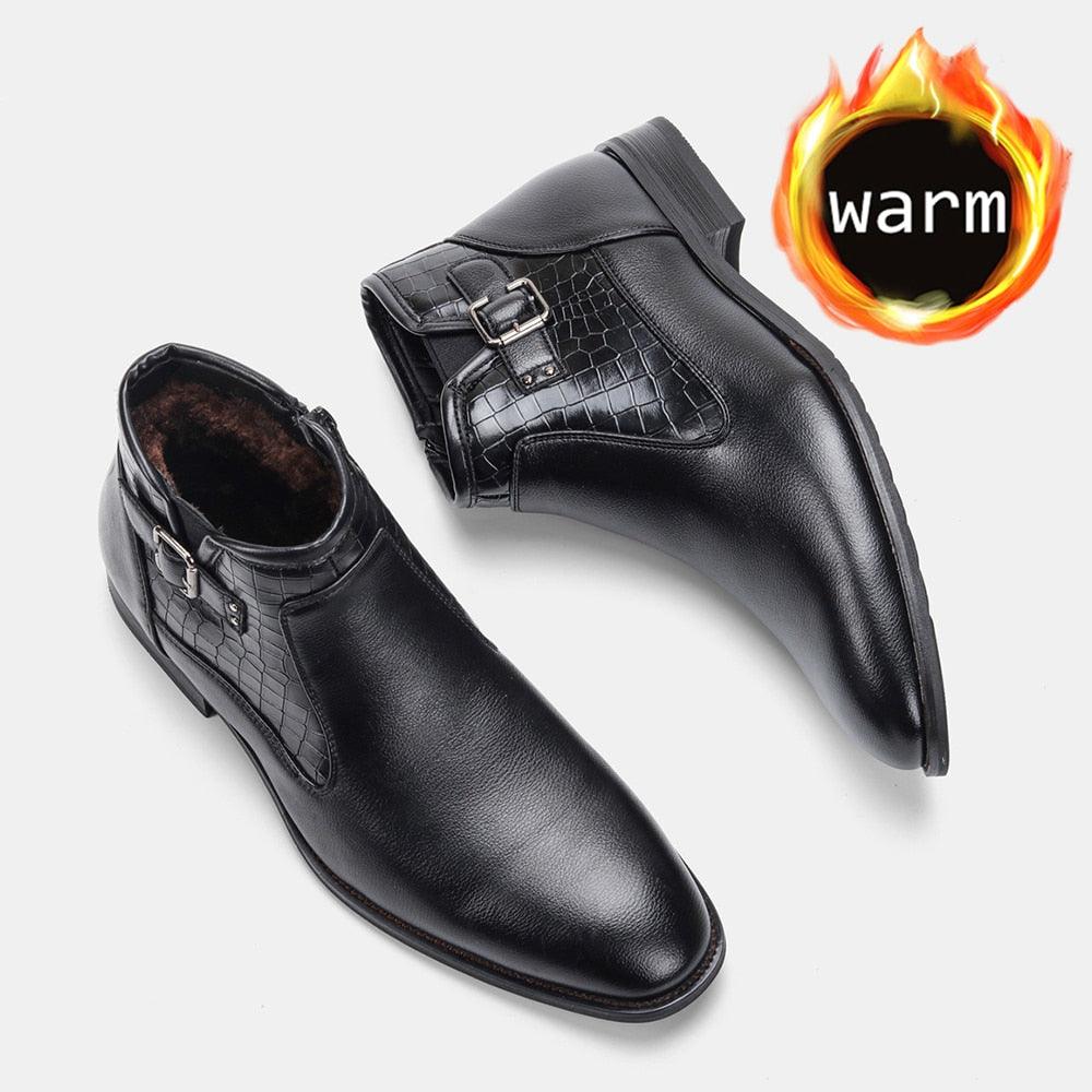 Winter Boots - Warm Non-Slip Comfortable Fluff Shoes (MSB1)(MSF6)