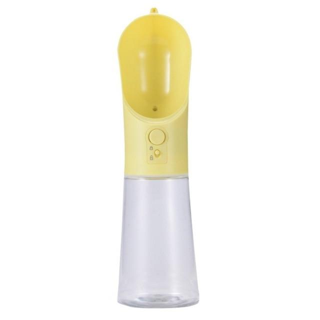 400ML Portable 2 In 1 Pet Water Bottle Dog Large Capacity Leakproof Drinking Feeders - Drinker Outdoor Travel Supplies (2U71)