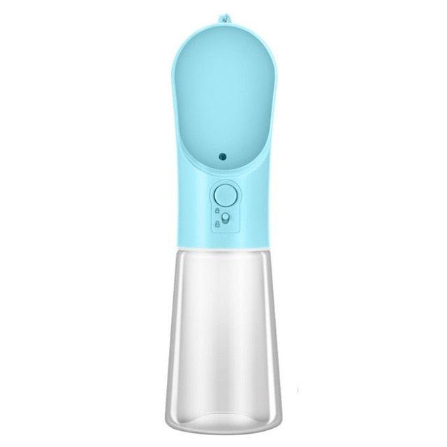 400ML Portable 2 In 1 Pet Water Bottle Dog Large Capacity Leakproof Drinking Feeders - Drinker Outdoor Travel Supplies (2U71)