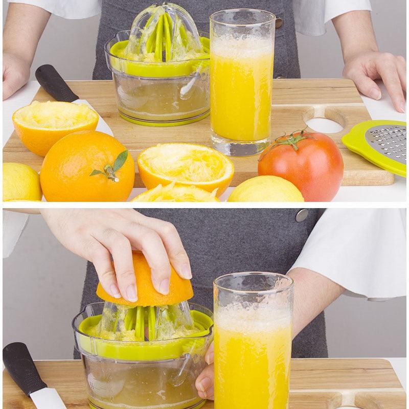 400ml Manual Orange Citrus Lemon Juicer Fruit Squeezer Original Juice for Child Healthy Life (H8)(F59)