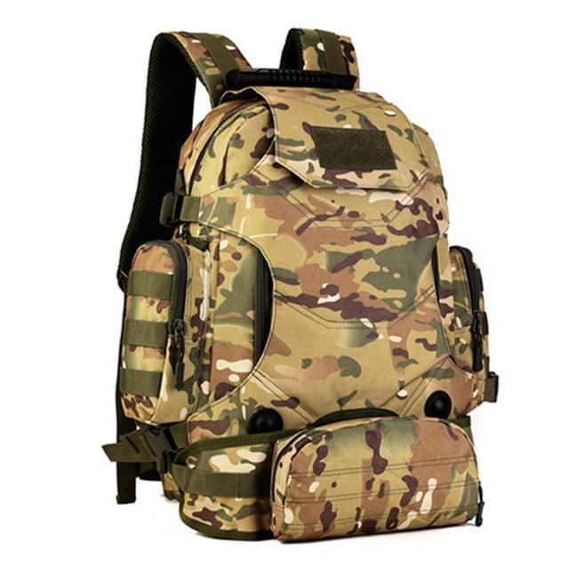 40L Travel Bag - Tactical Backpack - Camping Military Backpacks - Men's Outdoor Sports (D17)(3MA1)