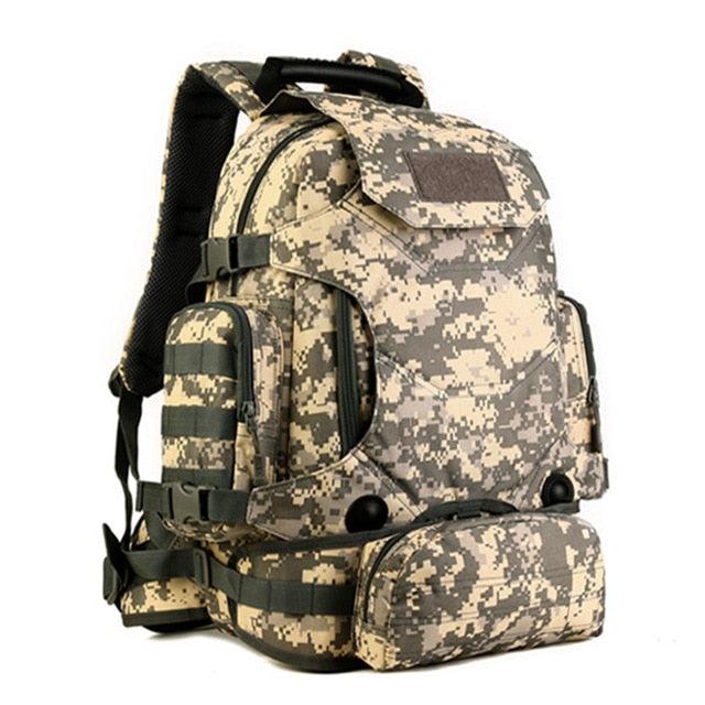 40L Travel Bag - Tactical Backpack - Camping Military Backpacks - Men's Outdoor Sports (D17)(3MA1)