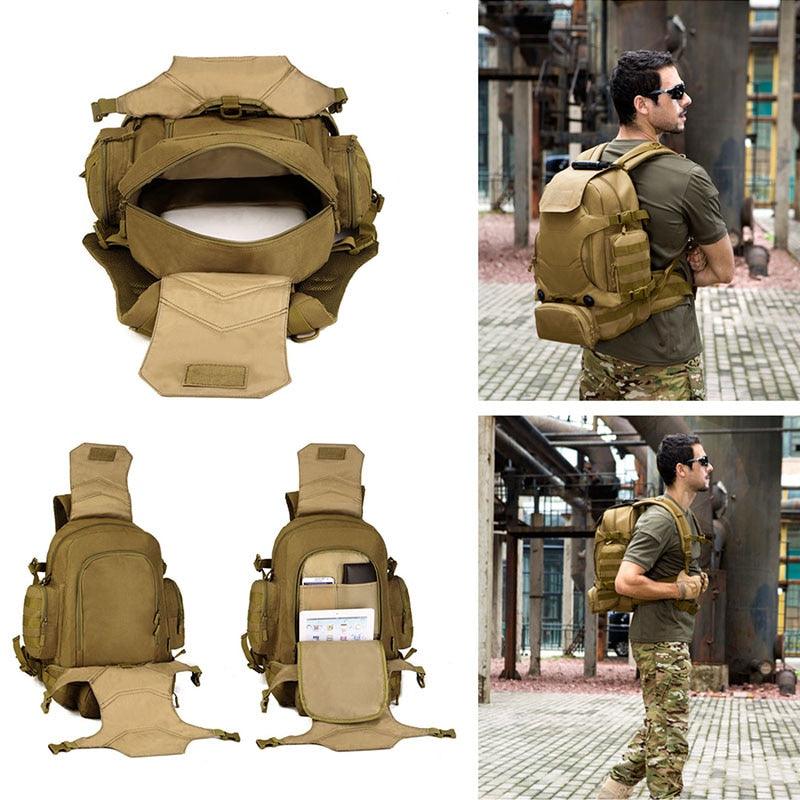 40L Travel Bag - Tactical Backpack - Camping Military Backpacks - Men's Outdoor Sports (D17)(3MA1)