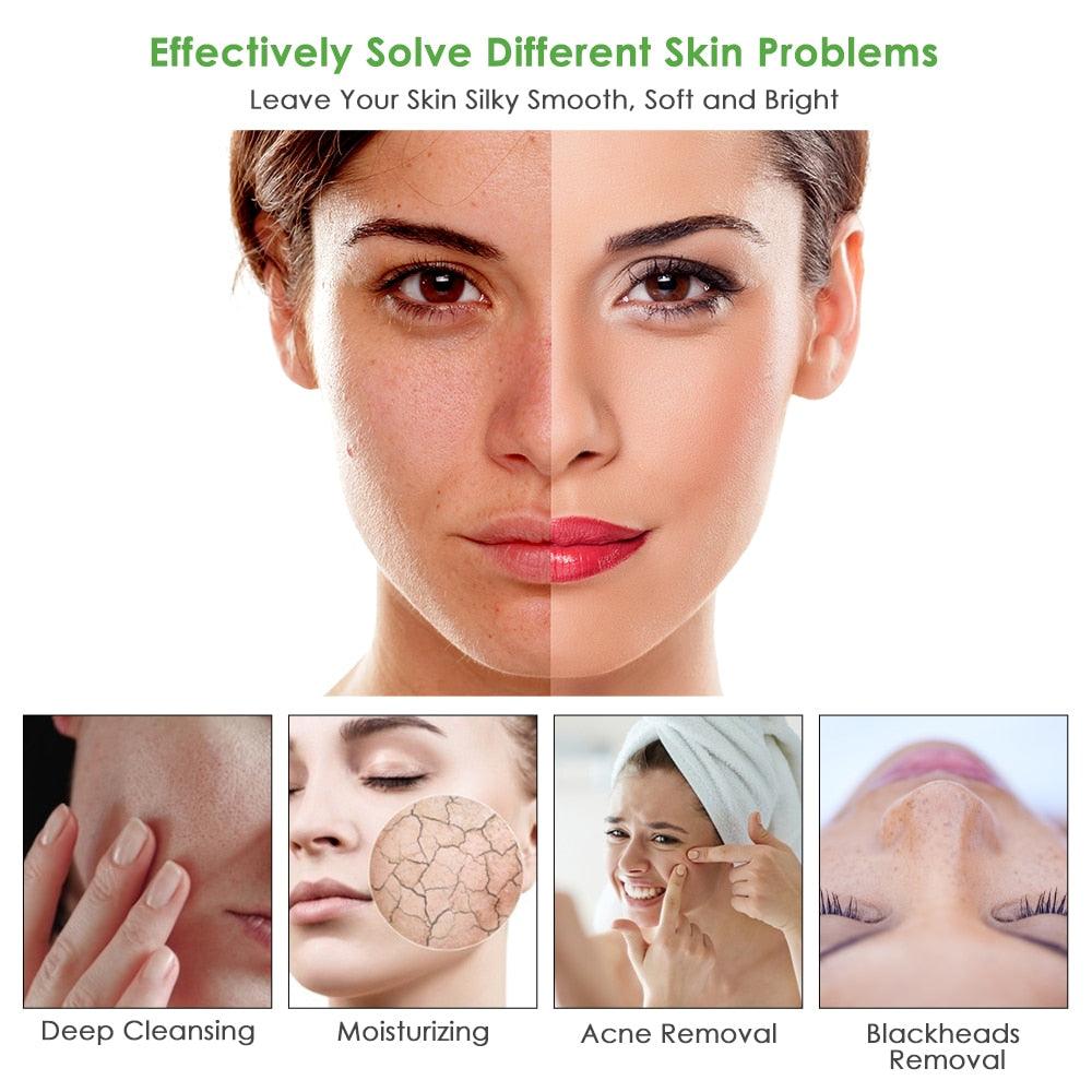 40g Green Tea Blackhead Mask Remove Acne Nose Deep Cleansing Pore Strip Moisturizing Peel Mask (M1)(1U86)