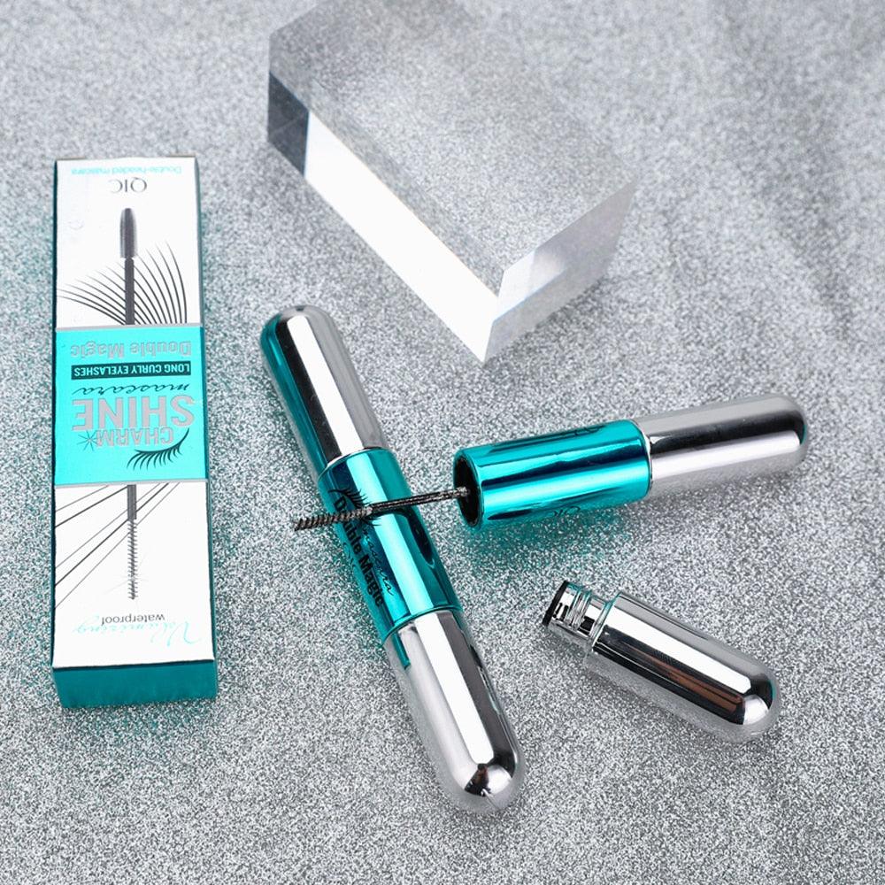 4D Fiber Mascara Diamond Glitter Slender Mascara Waterproof Long Thick Anti-sweat Liquid Lash Extensions (M2)(1U86)(F86)