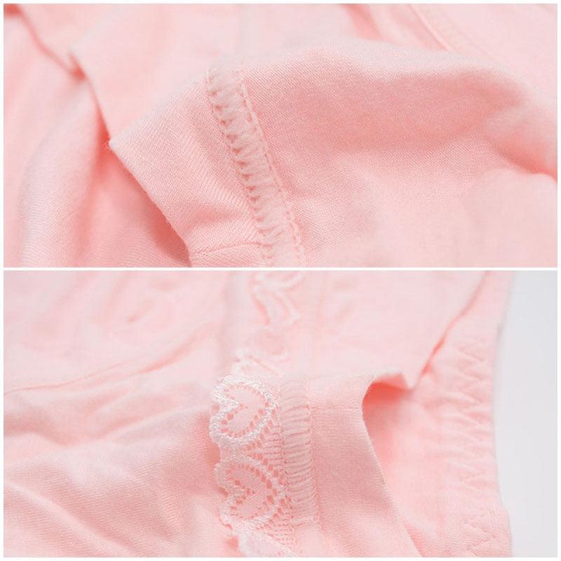 Great 4PCS/Lot Lace Maternity Panties - Pregnant Women Underwear U-Shaped - Low Waist Underwear - Pregnancy Briefs (5Z2)