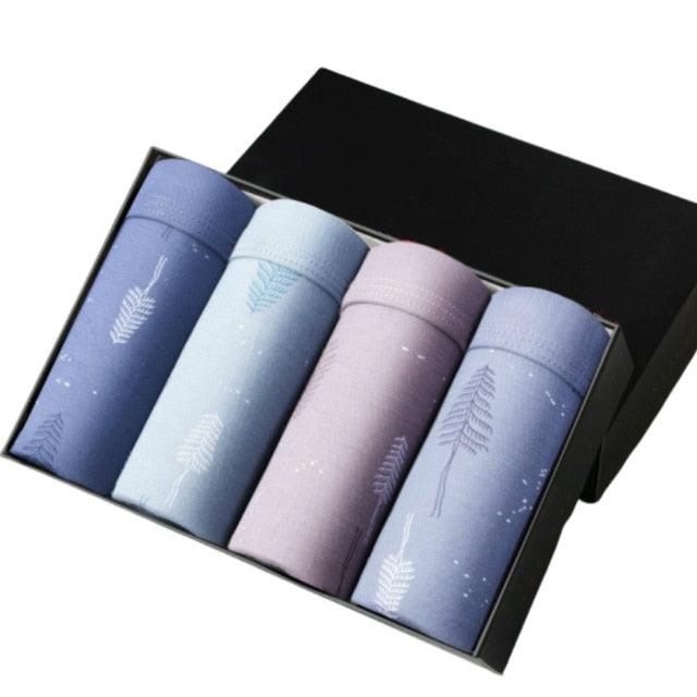 4PCS/Set High Quality Brand Boxer - Men's Underwear U Convex Boxers Shorts (TG6)