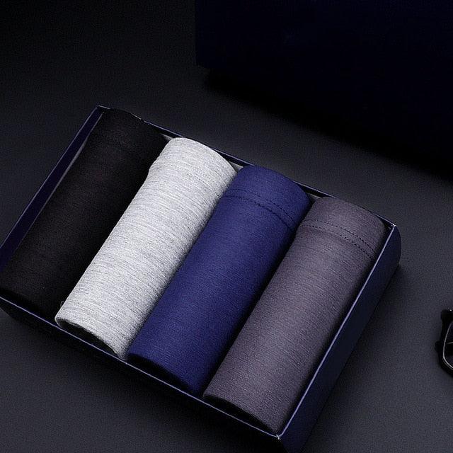 4PCS/Set High Quality Brand Boxer - Men's Underwear U Convex Boxers Shorts (TG6)