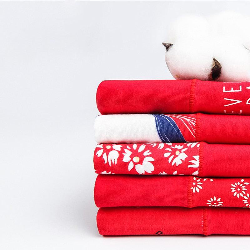 Cute 4Pcs/lot Women's Panties - Sexy Breathable Comfortable Cotton Underwear (TSP2)(F28)