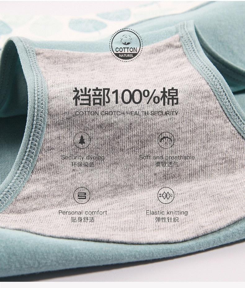 Cute 4Pcs/lot Women's Panties - Sexy Breathable Comfortable Cotton Underwear (TSP2)(F28)