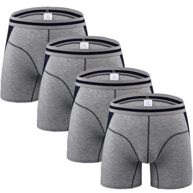 4pcs/Lot Long Boxer Underwear (TG6)(F92)