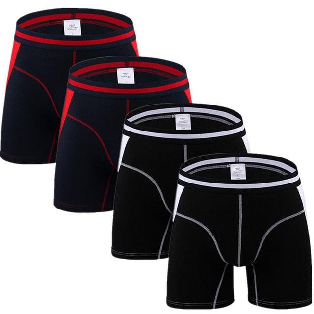 4pcs/Lot Long Boxer Underwear (TG6)(F92)