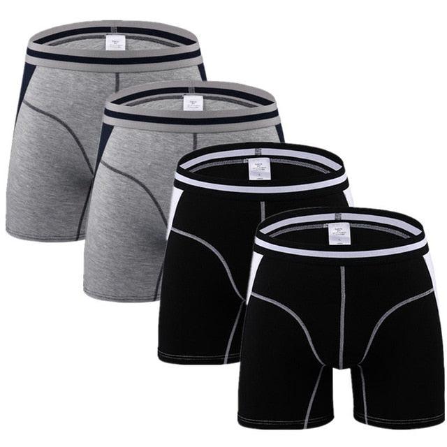4pcs/Lot Long Boxer Underwear (TG6)(F92)