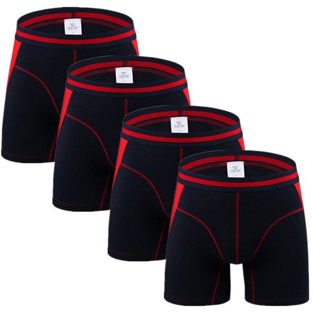4pcs/Lot Long Boxer Underwear (TG6)(F92)