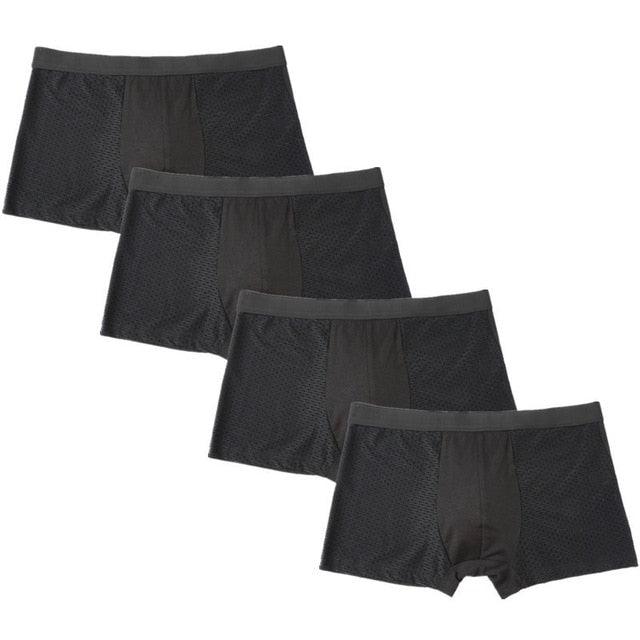 4pcs/Lot Panties Men's Underwear Boxers - Underpants Shorts Large Size Boxers (TG6)(F92)