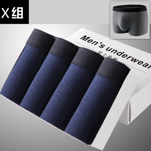 Great 4pcs/lot Men's Underwear - Breathable Boxer (D9)(TG6)