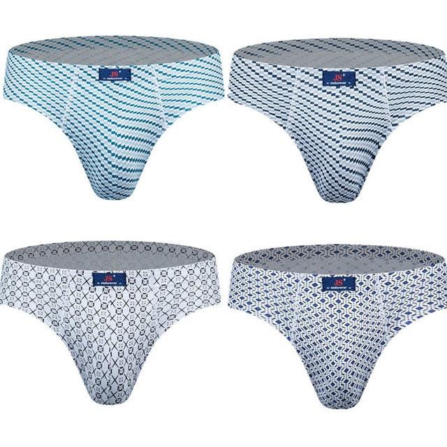 4pieces/lot 100% Cotton Men's Underpants - Briefs Soft Fashion (D9)(TG6)