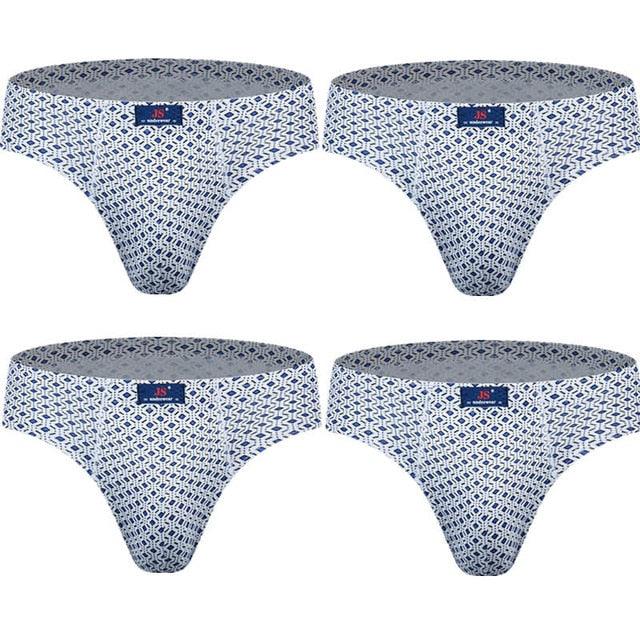 4pieces/lot 100% Cotton Men's Underpants - Briefs Soft Fashion (D9)(TG6)