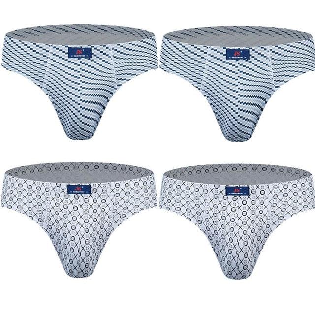 4pieces/lot 100% Cotton Men's Underpants - Briefs Soft Fashion (D9)(TG6)