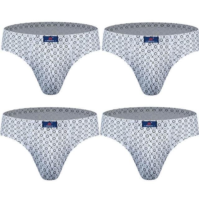 4pieces/lot 100% Cotton Men's Underpants - Briefs Soft Fashion (D9)(TG6)