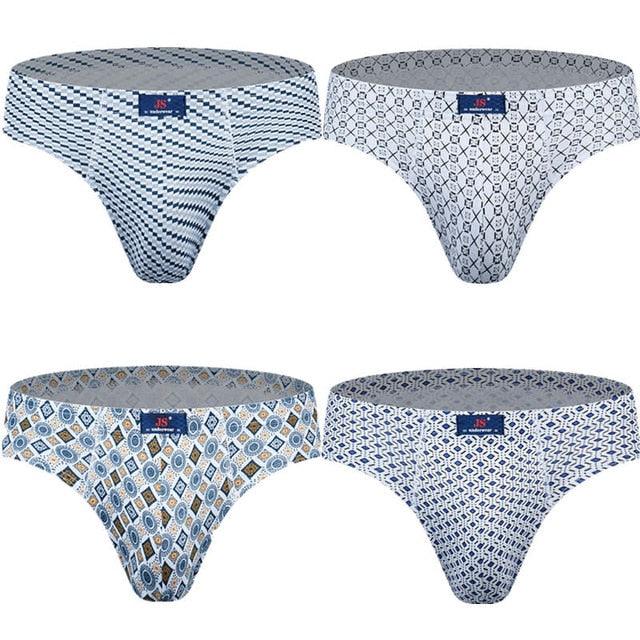 4pieces/lot 100% Cotton Men's Underpants - Briefs Soft Fashion (D9)(TG6)