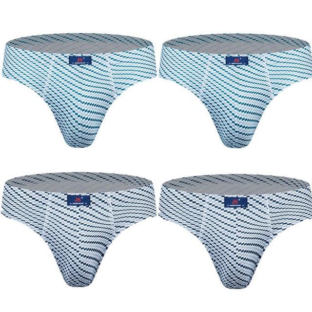 4pieces/lot 100% Cotton Men's Underpants - Briefs Soft Fashion (D9)(TG6)