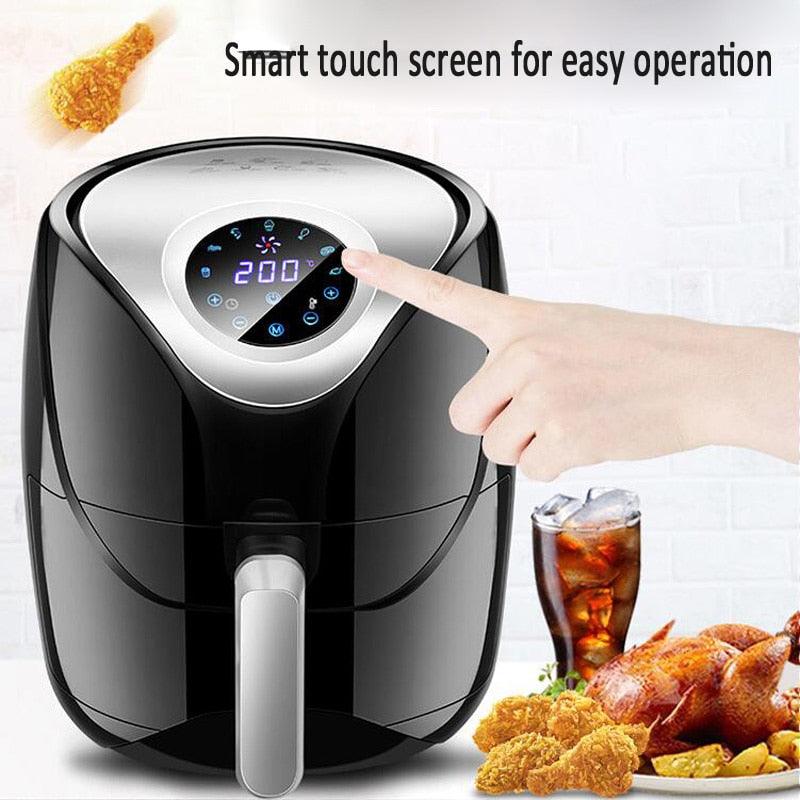 5.5 liters Air fryer Electric fryer - Home use intelligent touch screen no fuel French fries machine (D59)(H3)(1U59)