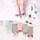 Nice 5 Pairs/Set Women's Cute Cat Short Socks - Print Cartoon Animal Casual (3WH1)(2WH1)