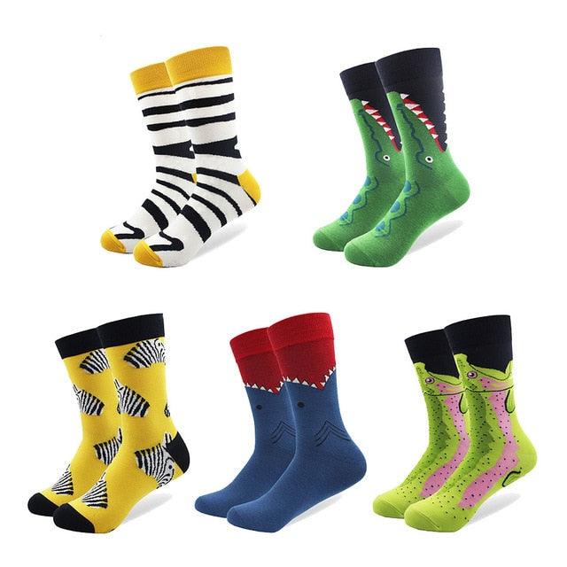 Great Trending 5 Pairs/lot Colorful Cotton Socks (3WH1)(2WH1)(F31)