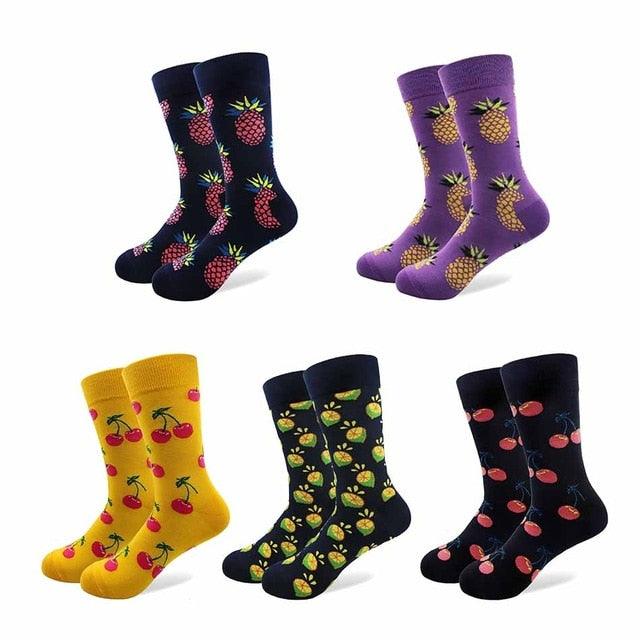 Great Trending 5 Pairs/lot Colorful Cotton Socks (3WH1)(2WH1)(F31)