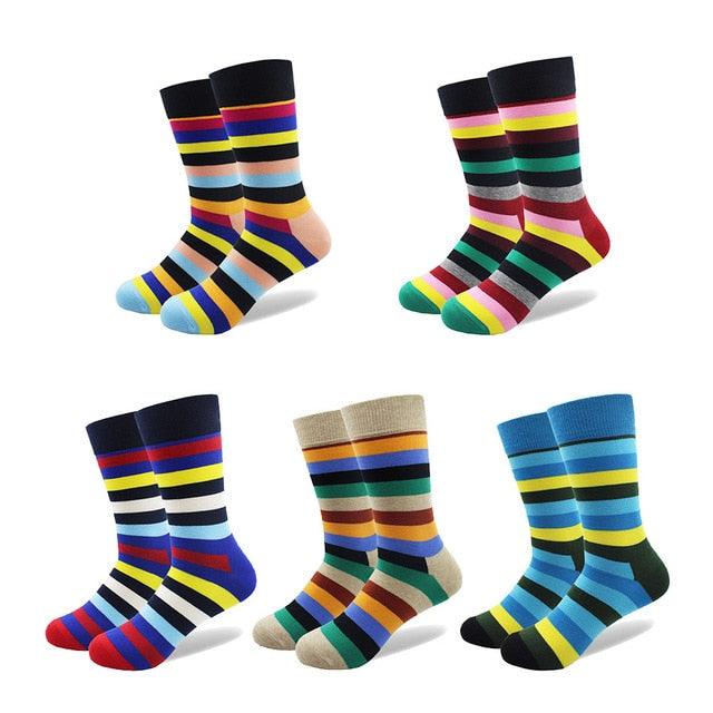 Great Trending 5 Pairs/lot Colorful Cotton Socks (3WH1)(2WH1)(F31)