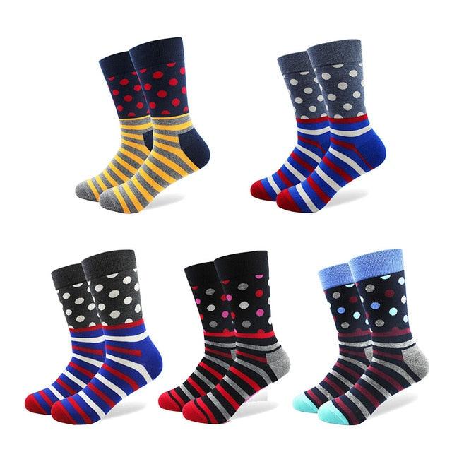Great Trending 5 Pairs/lot Colorful Cotton Socks (3WH1)(2WH1)(F31)