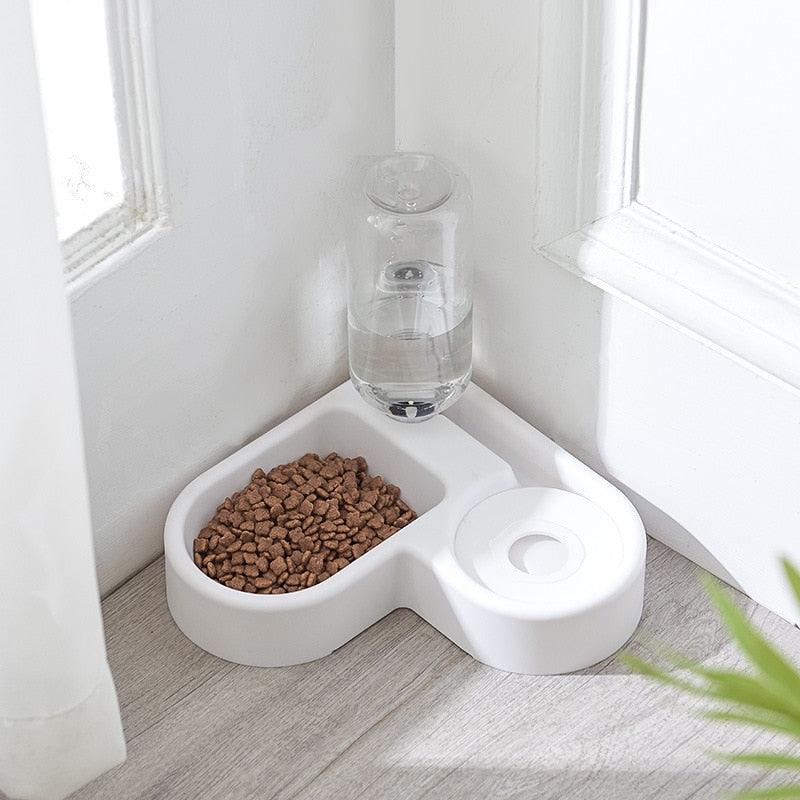 500ml New Creative Love Type Automatic Drinking Plastic Pet Dog Bowl Multifunctional (D71)(7W1)(6W1)