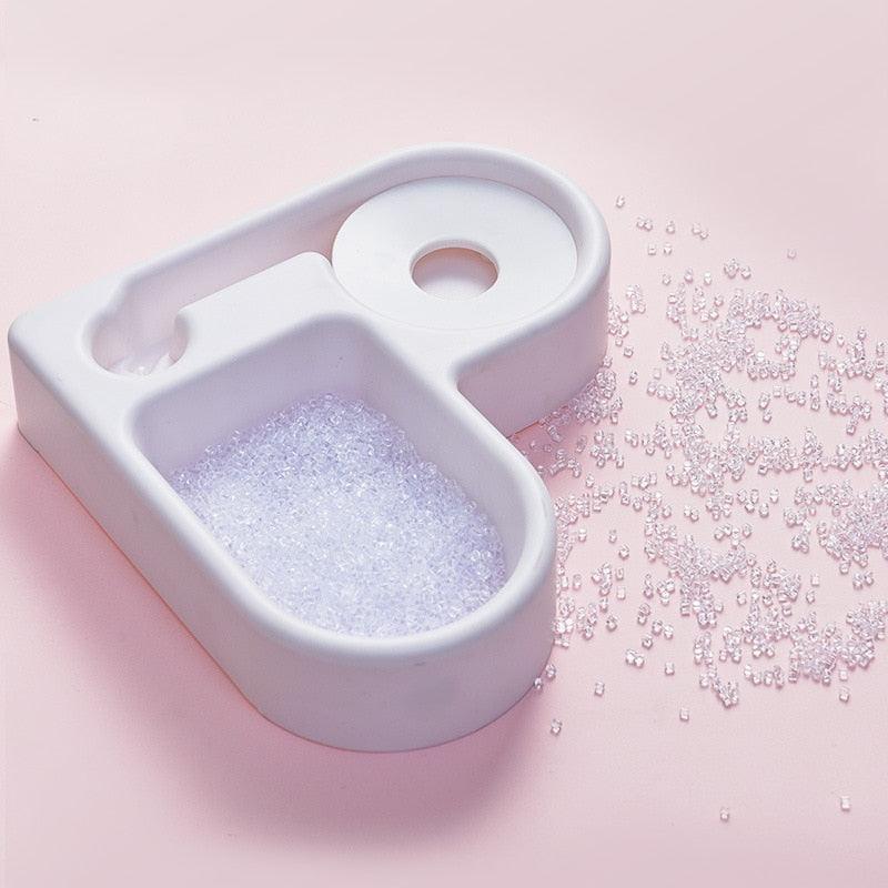 500ml New Creative Love Type Automatic Drinking Plastic Pet Dog Bowl Multifunctional (D71)(7W1)(6W1)